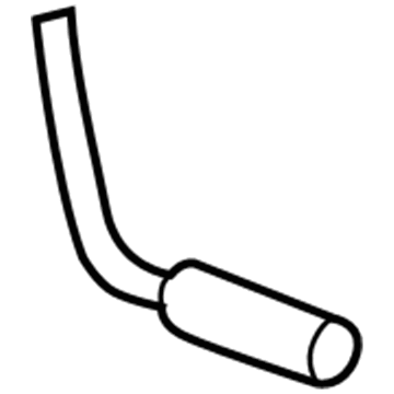 Mopar 5182850AB Washer Hose, Front