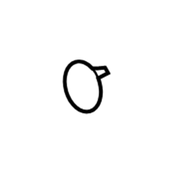 Mopar 5SY62TZZAB Tow Eye Cap, Front