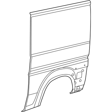 Ram 68095840AB Side Panel