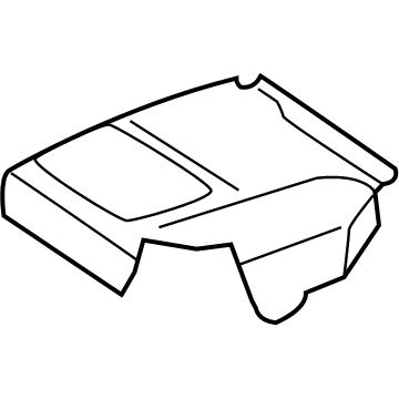 Mopar XN051DVAA Seat Cover, Rear Driver Side