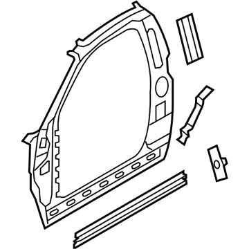 Mopar 55372406AI Inner Aperture Panel