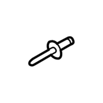 Mopar 6036701AA Bumper Rivet