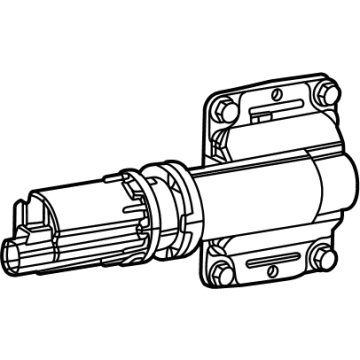 Mopar 68569339AA Actuator, Front