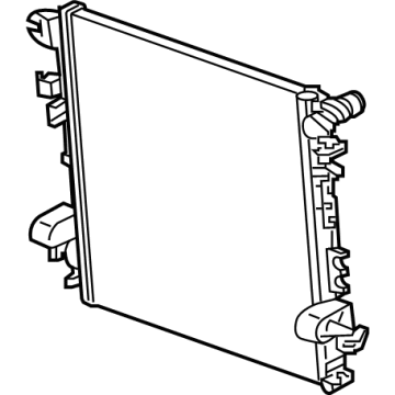 Jeep 68314786AC Radiator