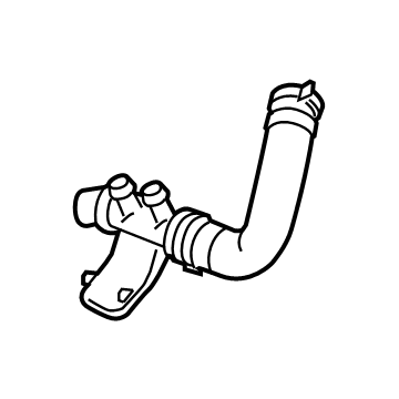 Jeep Gladiator Radiator Hose - 68282210AA