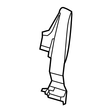 Mopar 5RU32PL5AB Track Cover, Rear Outer Driver Side
