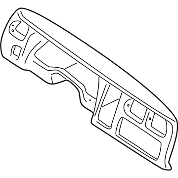 Mopar 55115430 Cluster Bezel