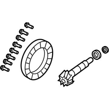 Jeep 68546899AA Ring & Pinion