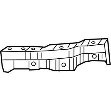 Mopar 68277601AA Headlamp Assembly Bracket, Front Driver Side