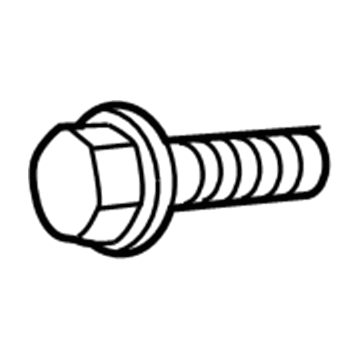 Jeep 6101986 Starter Mount Bolt