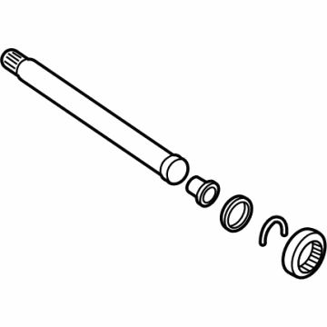 Jeep Wrangler Intermediate Shaft - 68396648AA