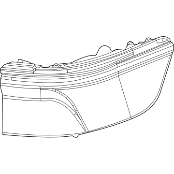 Jeep Grand Wagoneer L Back Up Light - 68621169AC