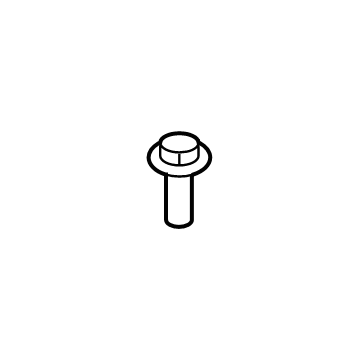 Ram 6512326AA Rear Brace Bolt