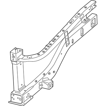 Ram 68477784AB Side Rail Assembly