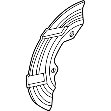 Dodge Durango Brake Dust Shield - 52008457AB