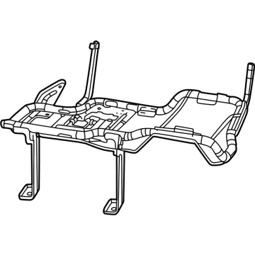 Jeep 68281197AE Seat Frame