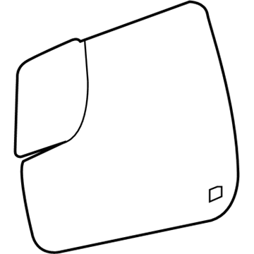 2020 Ram 1500 Car Mirror - 68402037AA
