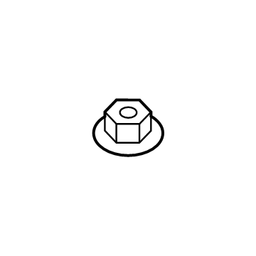 Ram 6101968 Power Mirror Nut