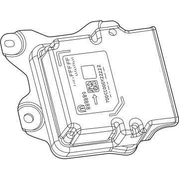 Jeep Air Bag Control Module - 68459138AE