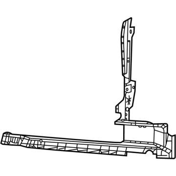 Mopar 68488848AB Side Seal, Front Lower Passenger Side