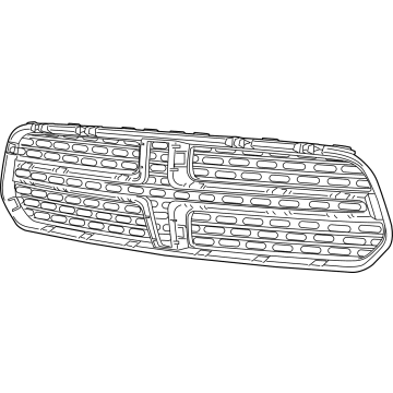 Mopar 5113713AB Grille, Front Upper