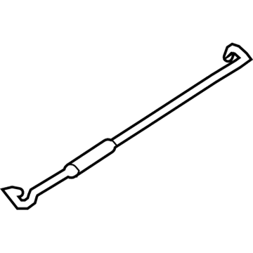 Mopar 5054352AC Support Rod, Front