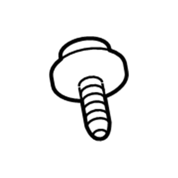 Jeep 6101455 Sunroof Frame Screw