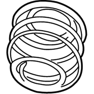 2006 Jeep Wrangler Coil Springs - 56052456AA