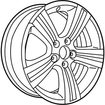 2009 Jeep Compass Spare Wheel - YX88CDMAB