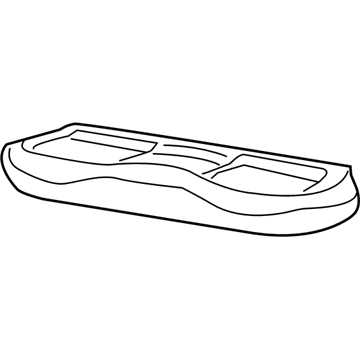 Mopar 6AM98LXHAA Cushion Cover, Rear