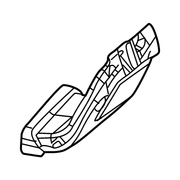 Jeep 68405520AG Lower Duct