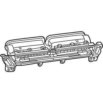 Jeep 6PK87TX7AE Air Vent Grille