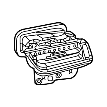Jeep 6PK861S3AB Air Vent Grille