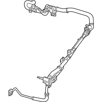Jeep Wrangler A/C Hose - 68282106AH