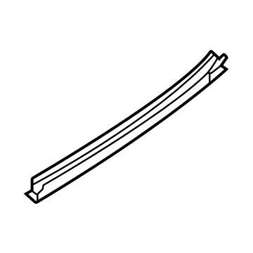 Mopar 68607095AA Belt Molding, Inner
