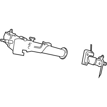 Dodge Ram Wagon Steering Column - 4864611