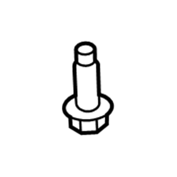 Mopar 6106297AA Resonator W/Pipe Screw, Rear
