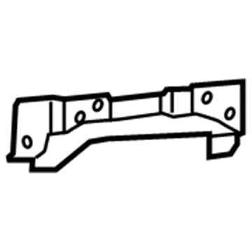 Mopar 68260104AA Chrome Extension Bracket, Driver Side