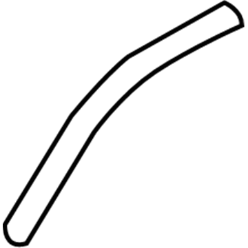 Mopar 5133518AA Belt Molding, Front