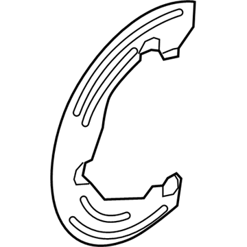 Ram 52122242AE Splash Shield