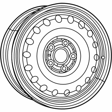 Jeep Grand Cherokee Spare Wheel - 4755313AA