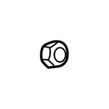 Jeep 6104716AA Power Booster Nut