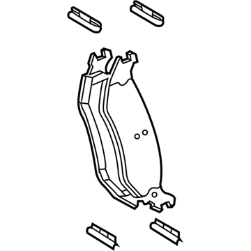 Ram 68412364AC Brake Pads