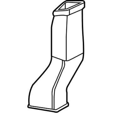 Mopar 68227720AD Upper Duct, Rear