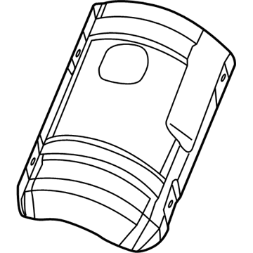 Jeep 68404378AB Heat Shield