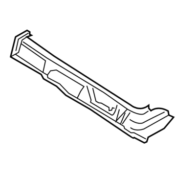 Mopar 5121679AA Corner Panel, Outer Passenger Side