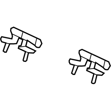 Mopar 57010182AD Hinge, Rear