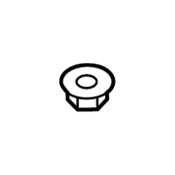 Jeep 6101831 Lower Hinge Nut