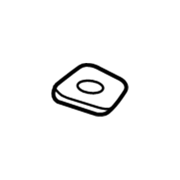 Chrysler 6104717AA Front Shield Retainer Nut