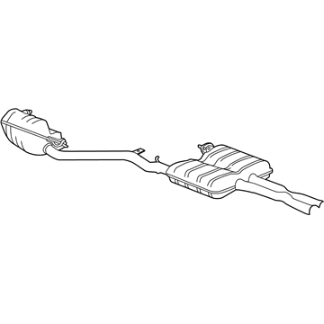 Chrysler Muffler - 68274677AB